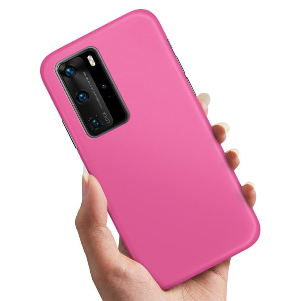 Huawei P40 Pro - Cover/Mobilcover Rosa Pink