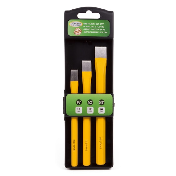 Mejselset 3-pack Cr-V