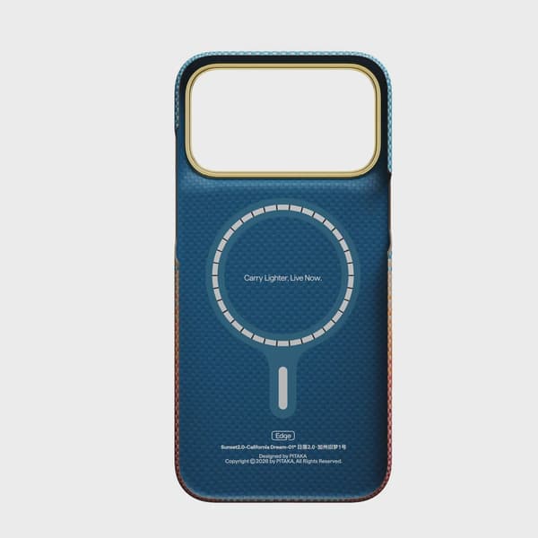 Pitaka Edge MagSafe Fodral iPhone 18 Pro Max/17 Pro Max Sunset 2.0