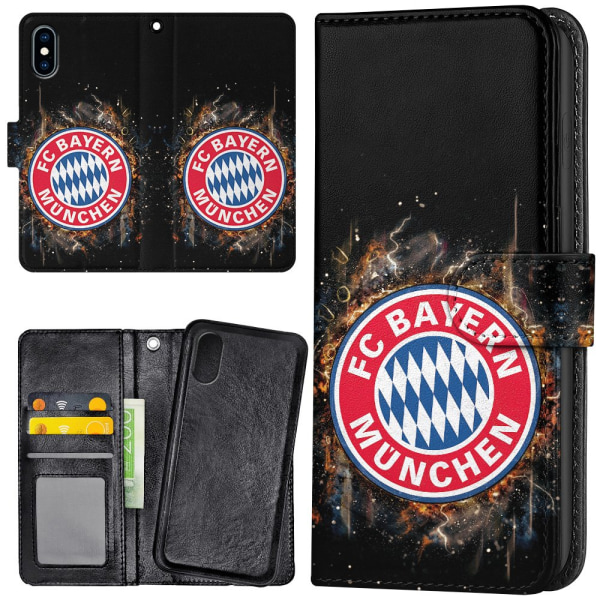 iPhone X/XS - Lommebok Deksel Bayern München