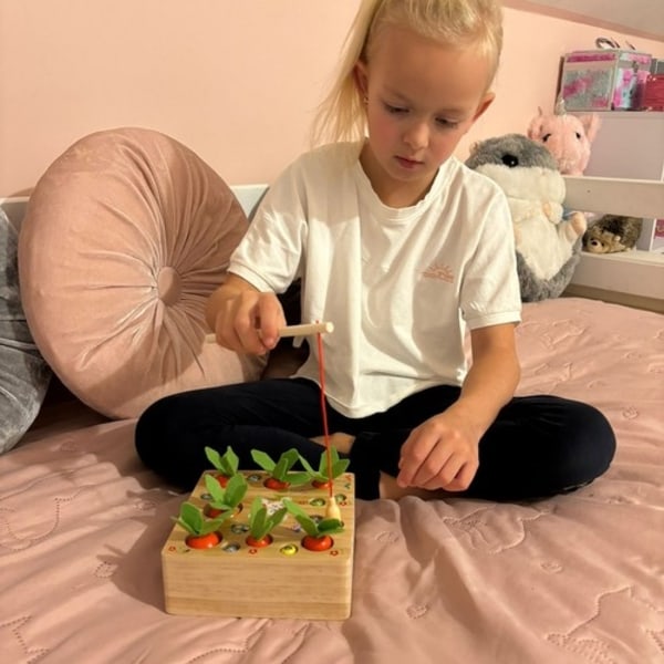 Fiskespel - Magnetiskt spel för barn