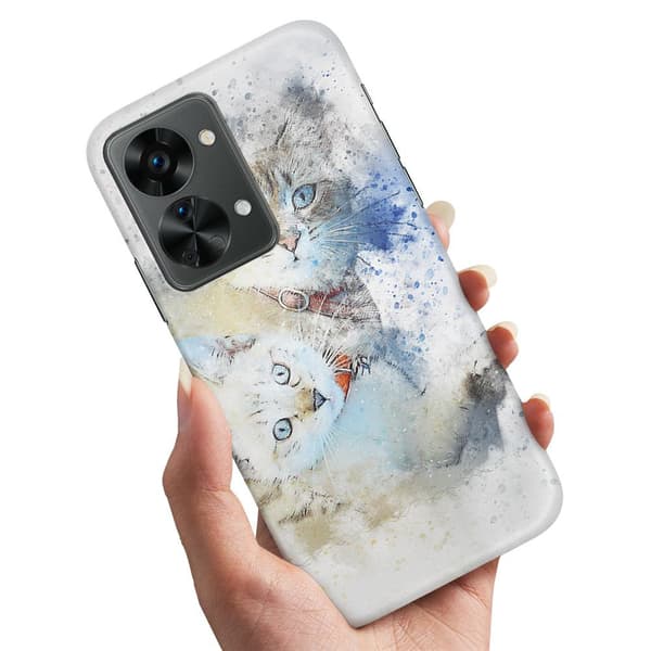 Deksel / Mobildeksel til OnePlus Nord 2T - Katter