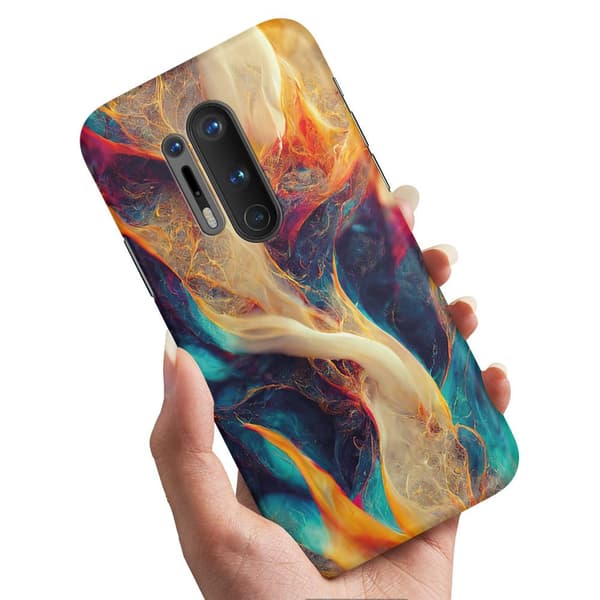 Deksel / Mobildeksel til OnePlus 8 Pro - Abstrakt Mønster