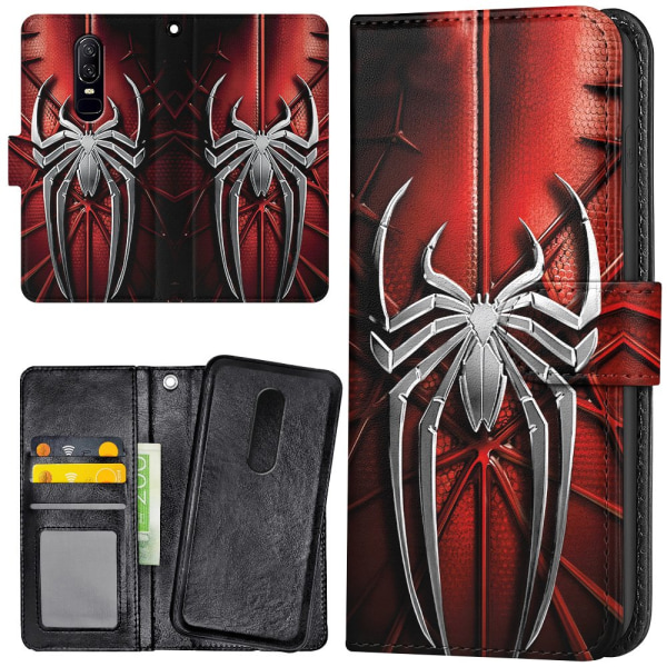 OnePlus 7 - Plånboksfodral/Skal Spiderman
