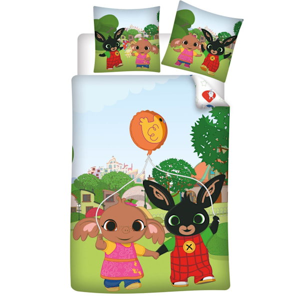 Bing Balloon barnset med sängkläder 100×135 cm, 40×60 cm