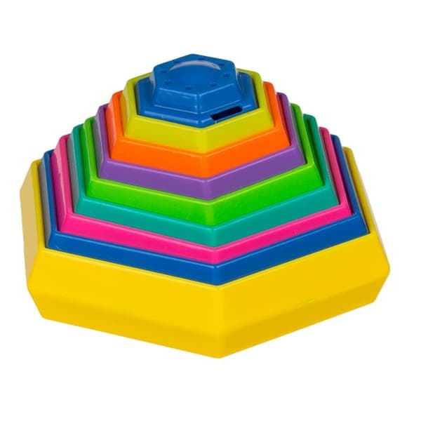 Tornado Illusion Leksak med LED-lampa multifärg