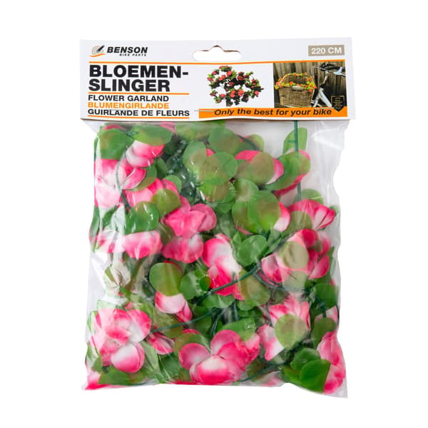 Cykelkrans blomster 220 cm mix