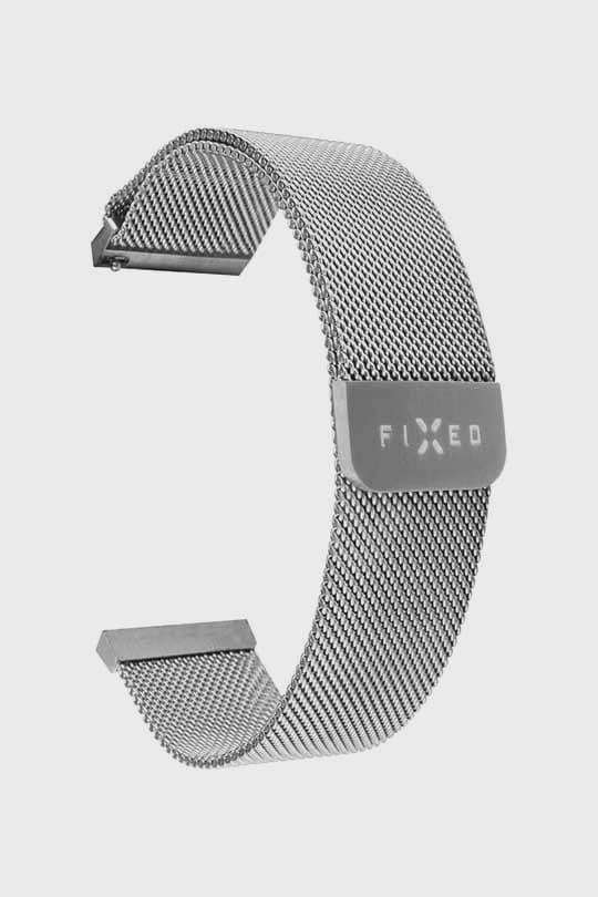 FIXED Mesh metallrem för Smartwatch Universal 20mm Silv.