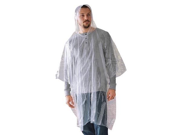 Mackintosh fickponcho stor Transparent