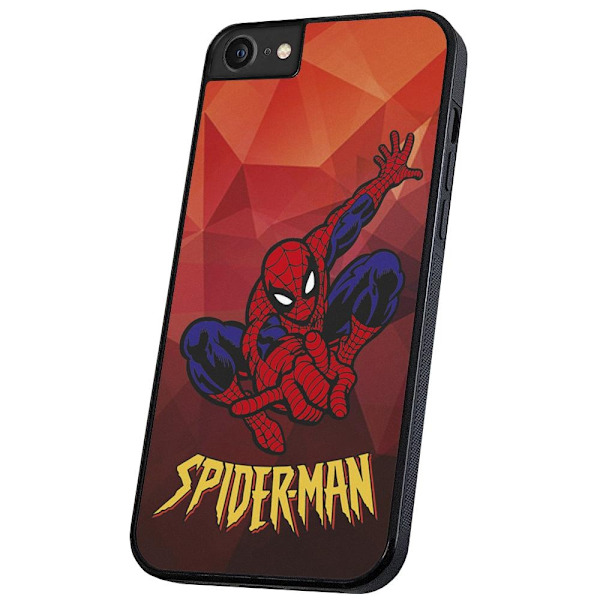 iPhone 16e/17e - Deksel/Mobildeksel Spider-Man