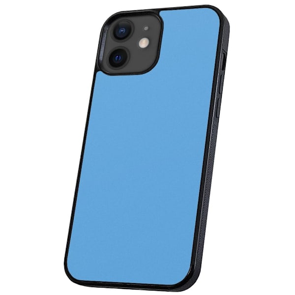 iPhone 12 Mini - Skal/Mobilskal Ljusblå