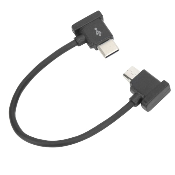 USB-C til Micro-USB Kabel for DJI Mavic - 15cm Black