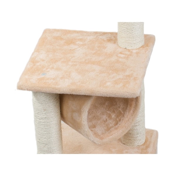 Katträd / Klösträd / Klöspelare för Katter - 92 cm Beige