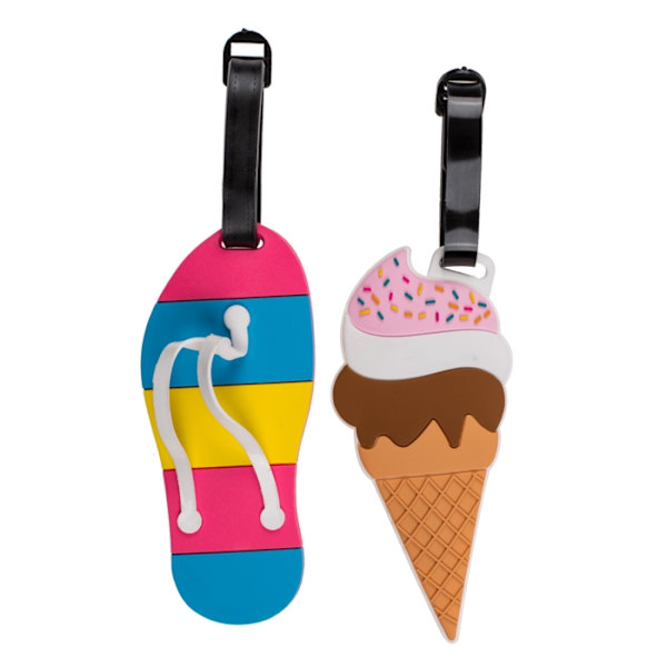 Matkalaukkulappu - Kiinnitä matkalaukkuun Multicolor