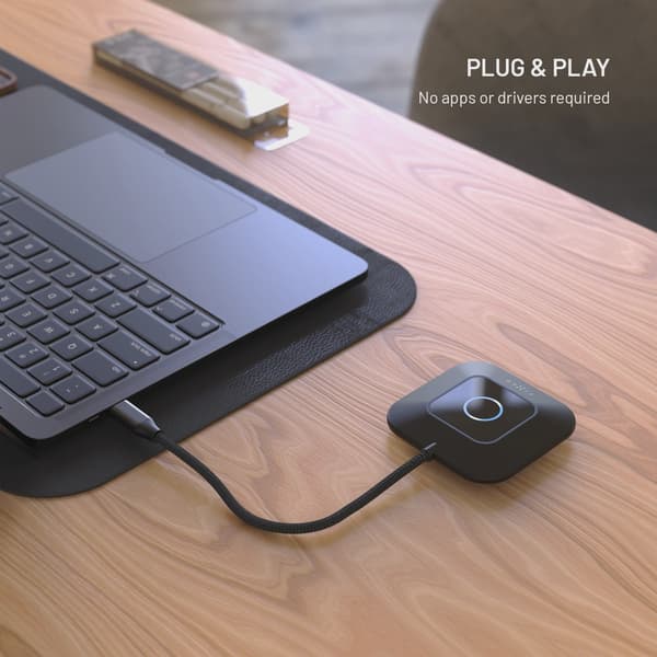 FIXED AirLink Trådlös USB-C/HDMI-sändare Svart
