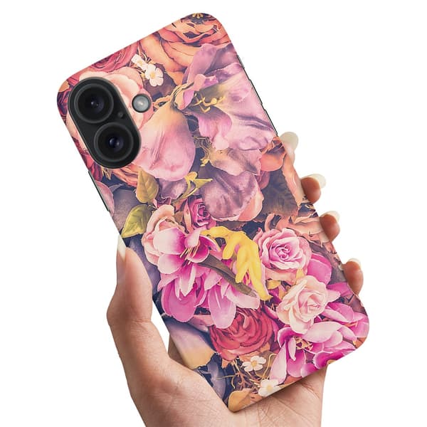 Skal / Mobilskal till iPhone 16 Plus - Roses