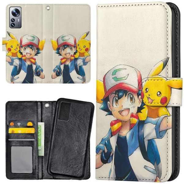 Xiaomi 12 Pro - Mobilcover/Etui Cover Pokemon