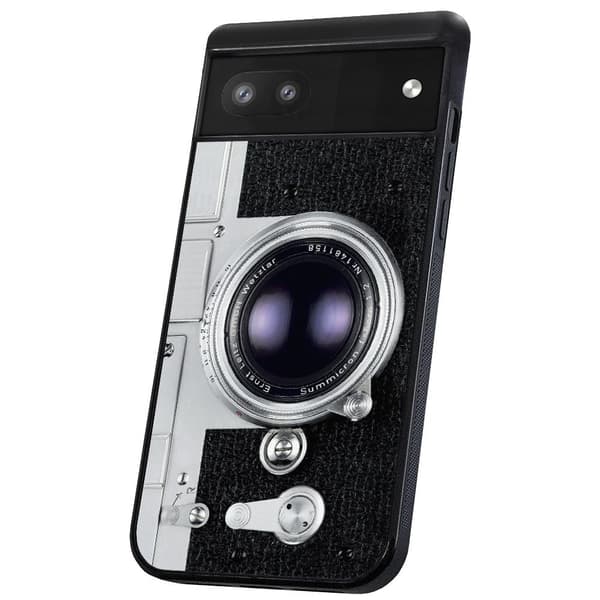 Google Pixel 6A - Deksel/Mobildeksel Retro Kamera