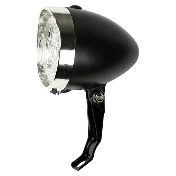 Cykelstrålkastare 3 LED svart