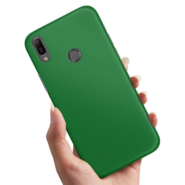 Huawei Y6 (2019) - Cover/Mobilcover Grøn Green
