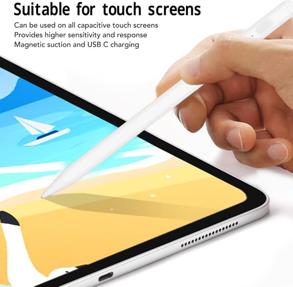 Touchpen / Stylus Trykpen - iPad 2018-2023