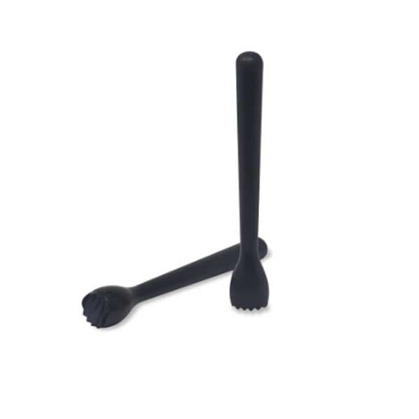 Räfflad Muddler 22 cm Svart