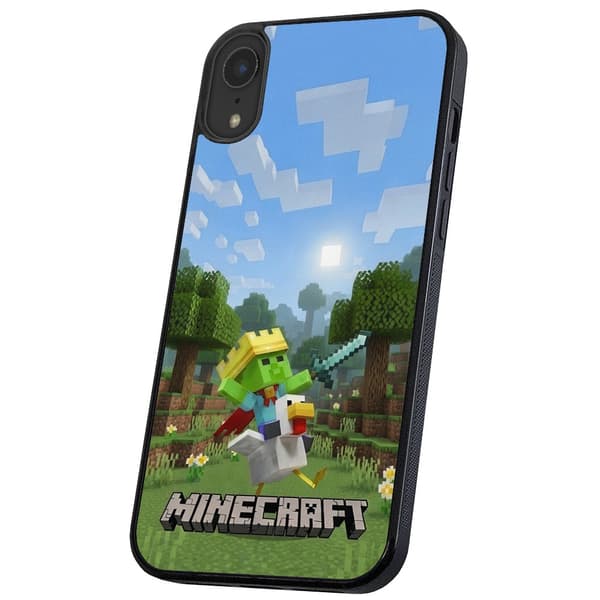 iPhone X/XS - Deksel/Mobildeksel Minecraft