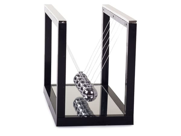 Newtons Vugge XXL - 20 cm - Med speil