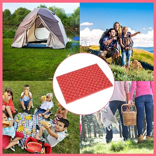 Sittunderlag Vikbart - Sittdyna Red