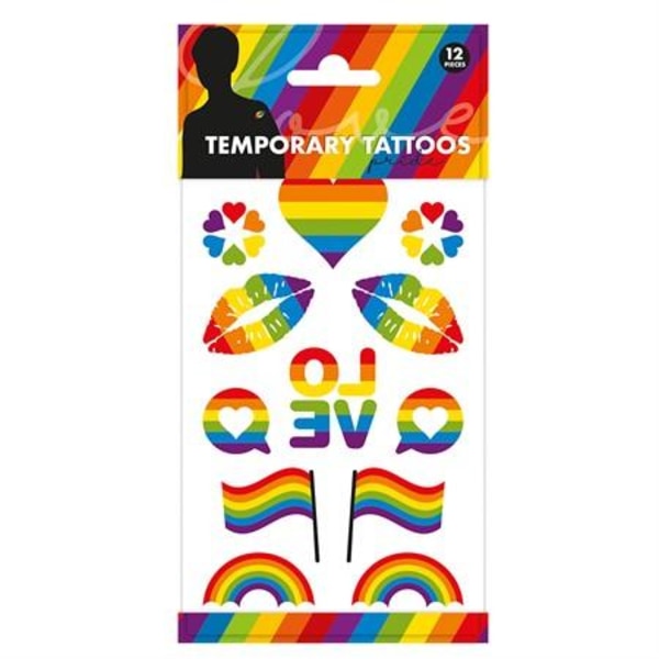 Pride Tatoveringer - Rubs Multicolor