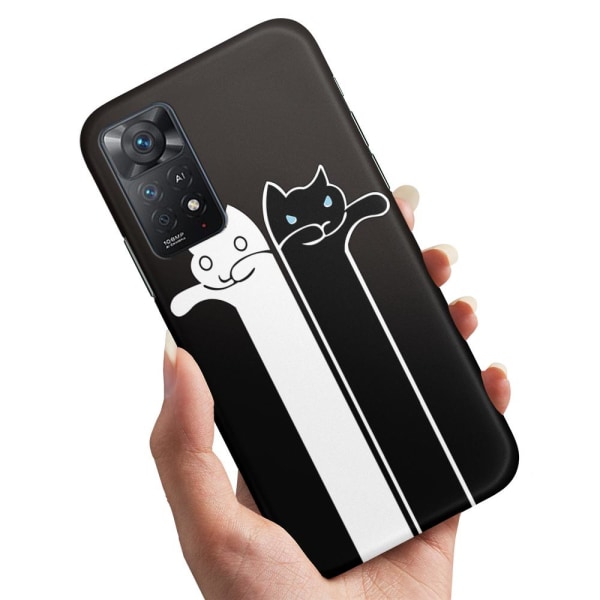 Xiaomi Redmi Note 11 - Kuoret/Suojakuori Pitkänomaiset Kissat