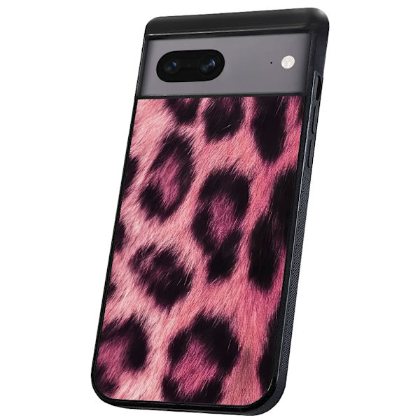Google Pixel 7 - Skal/Mobilskal Pink Leopard