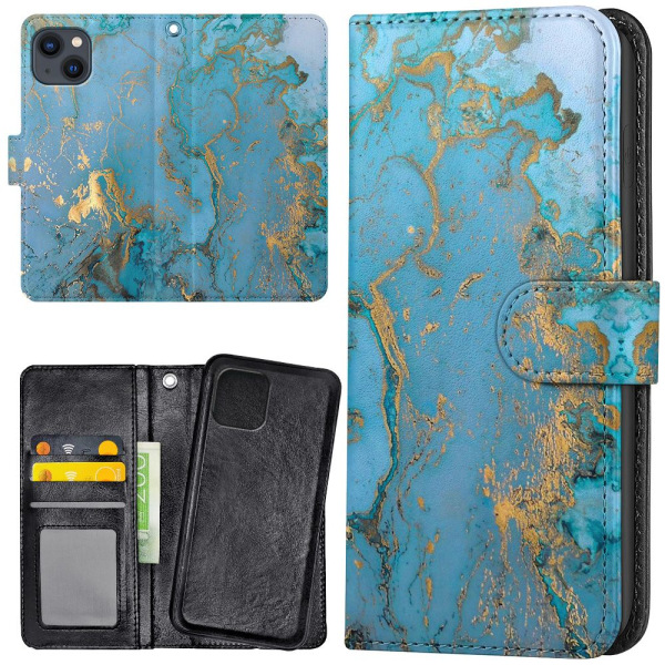 iPhone 15 Plus - Mobilcover/Etui Cover Marmor