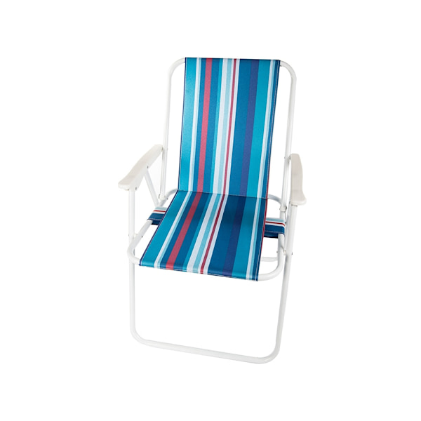 Strandstol / Solstol - Stol till Strand - Hopfällbar Multicolor
