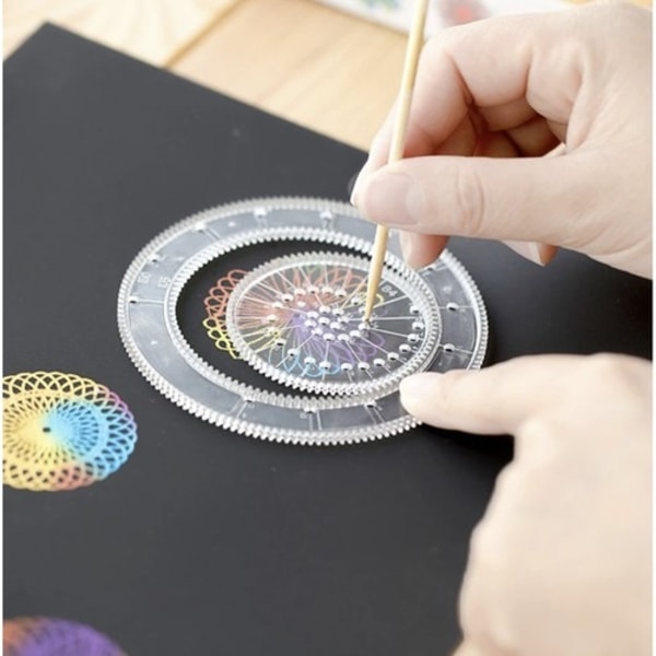 Spirograph Set med Pennor - 26-delar