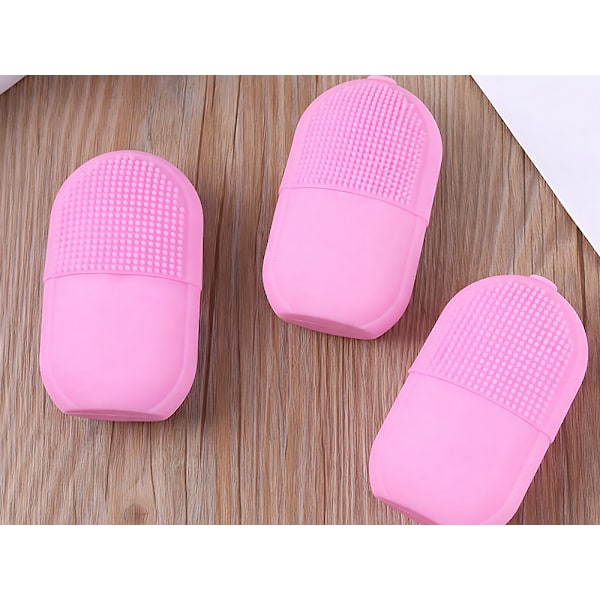 Isroller ansiktsmassage silikon Rosa