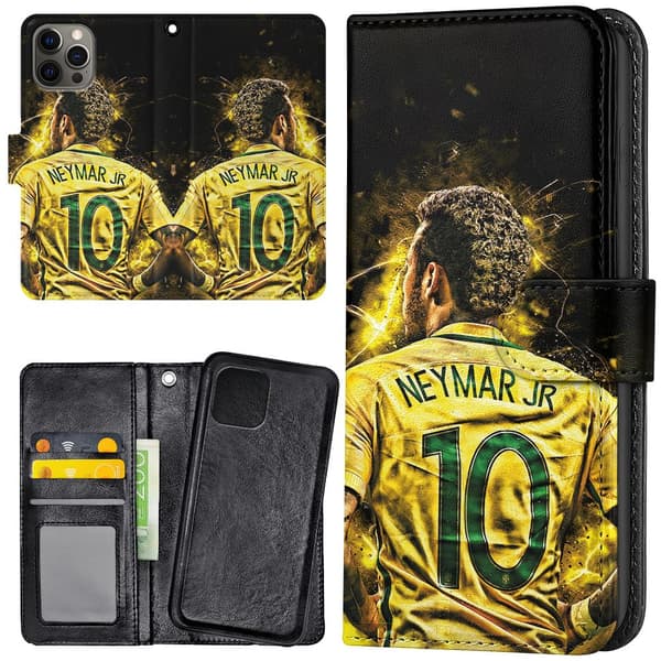 iPhone 13 Pro Max - Plånboksfodral/Skal Neymar