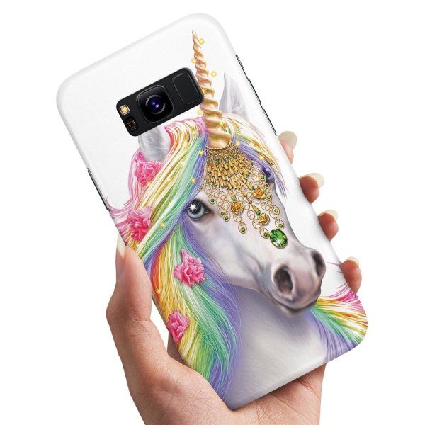 Samsung Galaxy S8 - Cover/Mobilcover Unicorn/Enhjørning