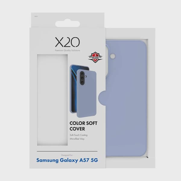 X2O Color Soft Skal Samsung Galaxy A57 5G Lavender