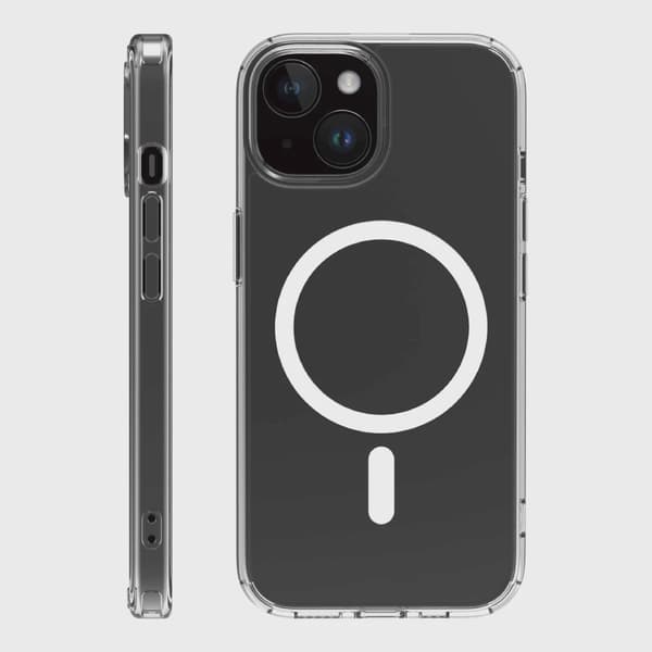 X2O Mag Clear Skal iPhone 15/14/13 Klar
