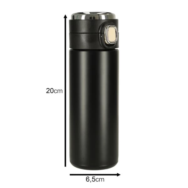 Termosflaska / Termos - 420 ml Svart