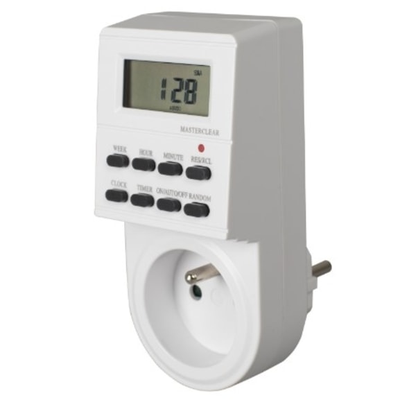 Strömbrytare med Timer - Automatiskt på/av stängning