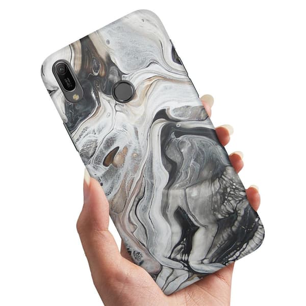 Deksel / Mobildeksel til Huawei Y6 (2019) - Marmor Multicolor