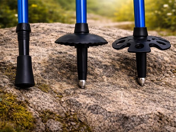 Gåstavar nordic walking set Blue