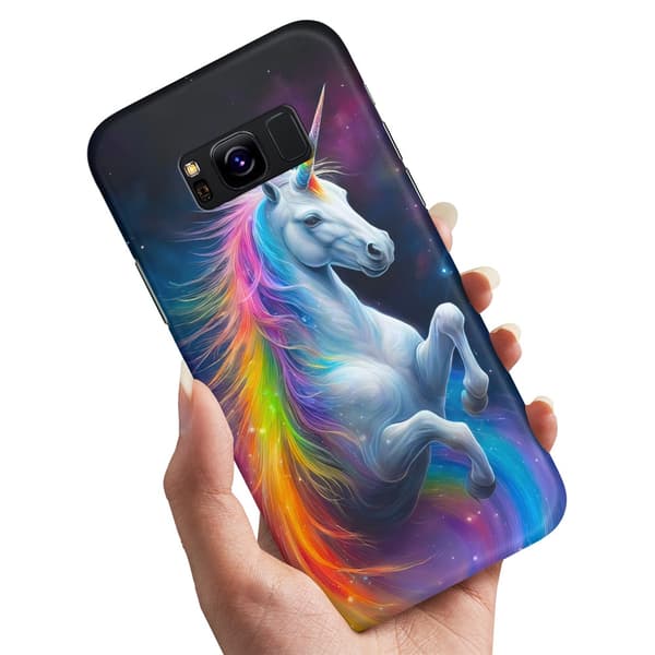 Deksel / Mobildeksel til Samsung Galaxy S8 Plus - Unicorn