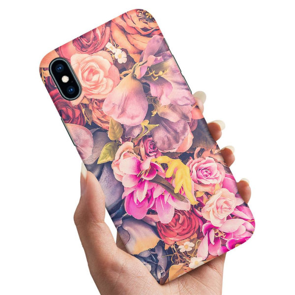 iPhone XS Max - Cover/Mobilcover Roses