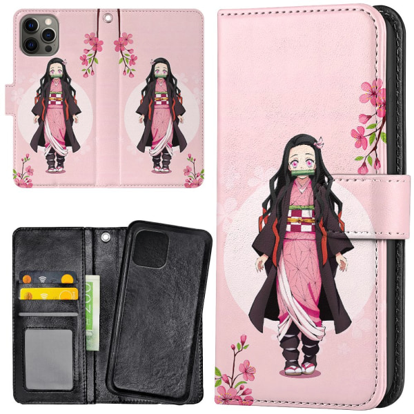iPhone 12 Pro Max - Mobilcover/Etui Cover Anime