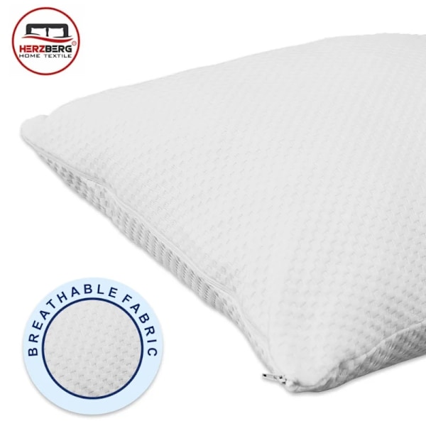 2-Pack - Memory Foam Kudde - 60x50 cm