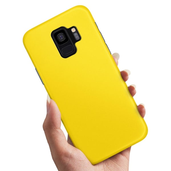Samsung Galaxy S9 - Cover/Mobilcover Gul Yellow