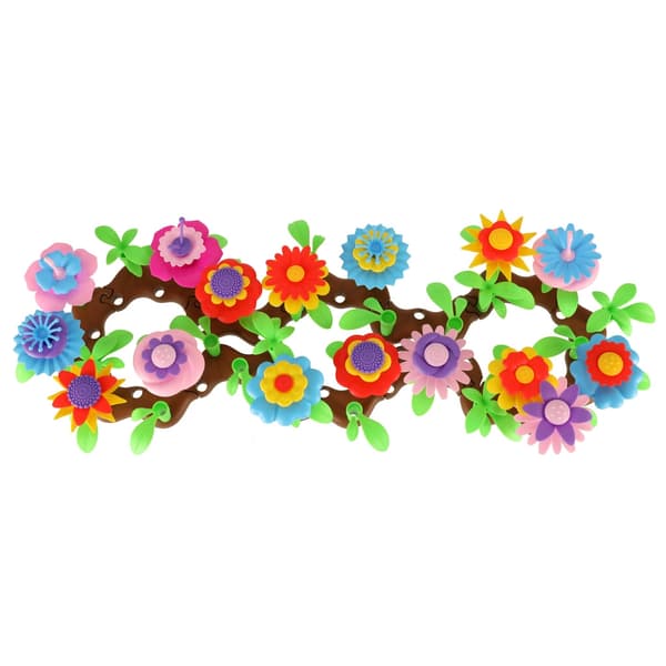Blommor kreativa block blomsterträdgård 104 element